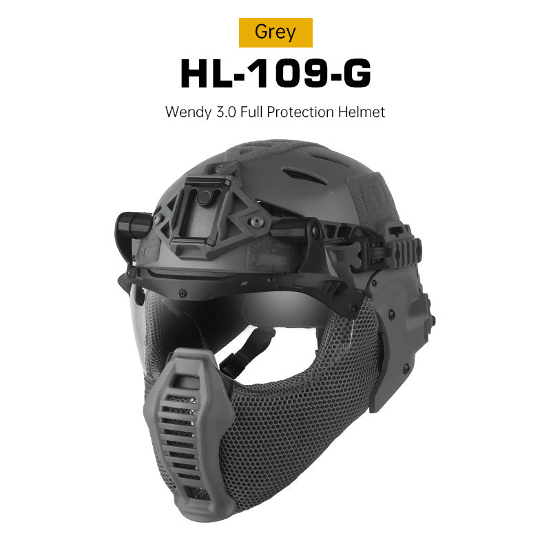 Wendy 3.0 Full Protection Camouflage Helmet