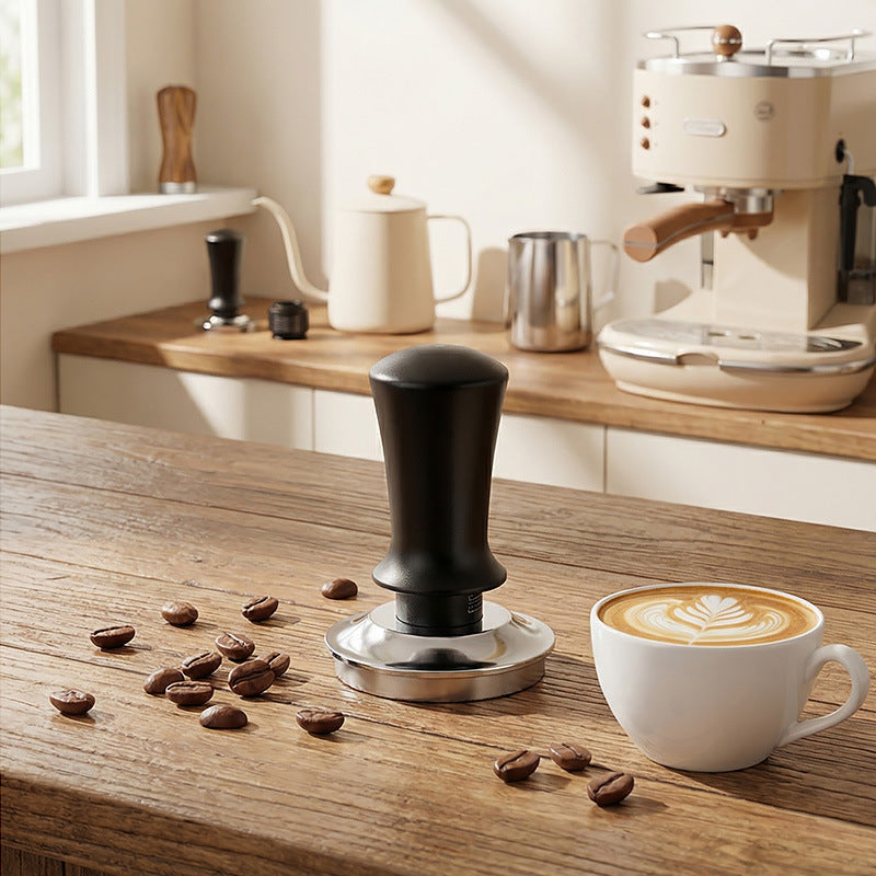 304 Stainless Steel Adjustable Coffee Tamper with Scale for Espresso