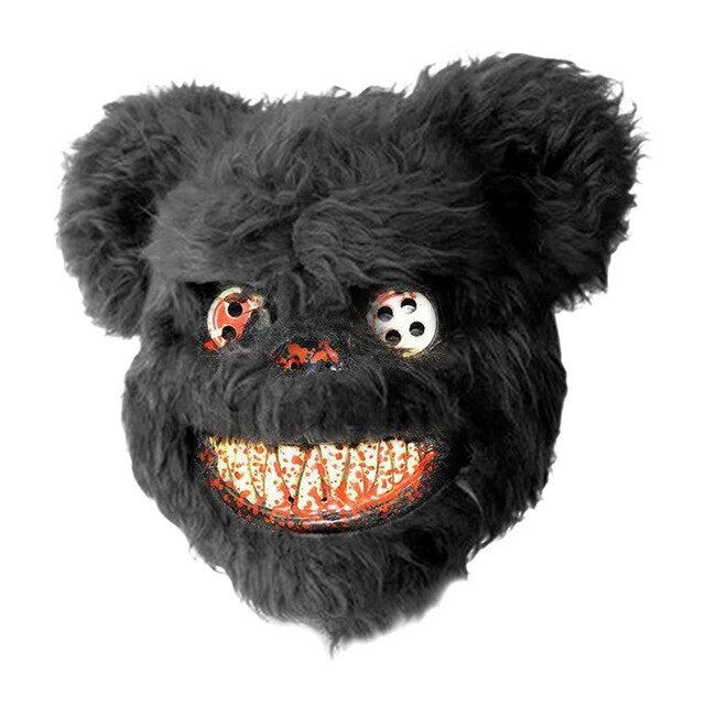 Nieuwe Bloody Teddybeer Masker Maskerade Enge Pluche Masker Halloween Prestaties Props Mode Halloween Levert