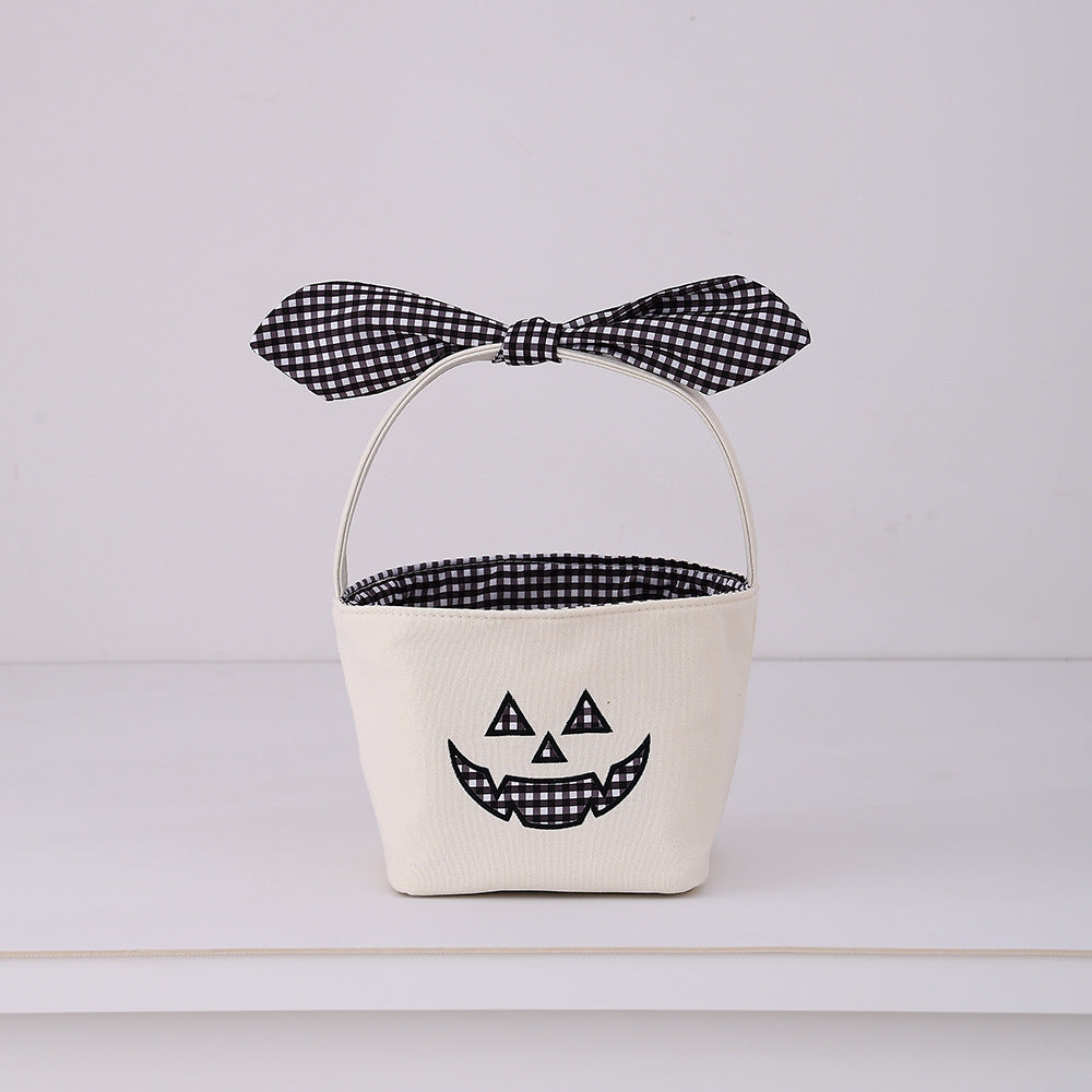 Halloween Candy Basket Candy Bucket Large Halloween Carry Candy Gift Bag DIY Wholesale Mixed Batch