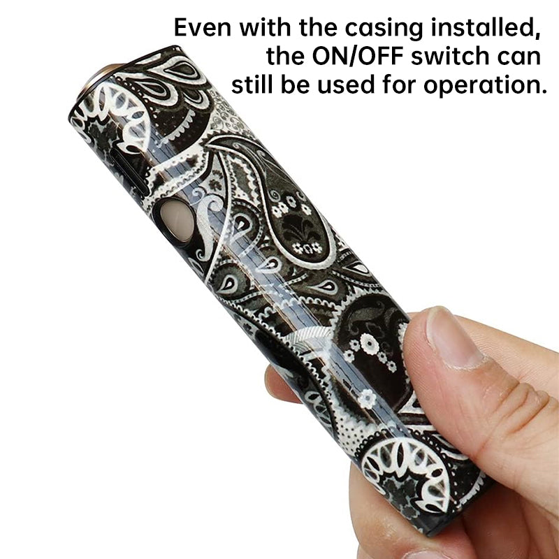 Leather Protective Case Compatible with IQOS ILUMA One I ONE, Stylish Shockproof Cover