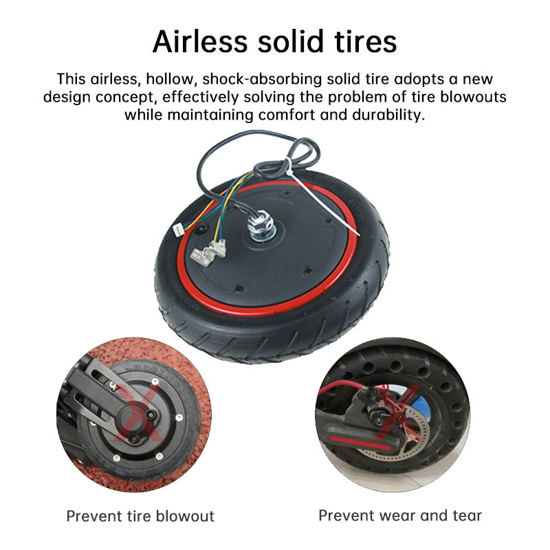 Suitable for Xiaomi M365 Pro Electric Scooter 36V 350W Motor Replacement, Wheel Scooter Spare Parts