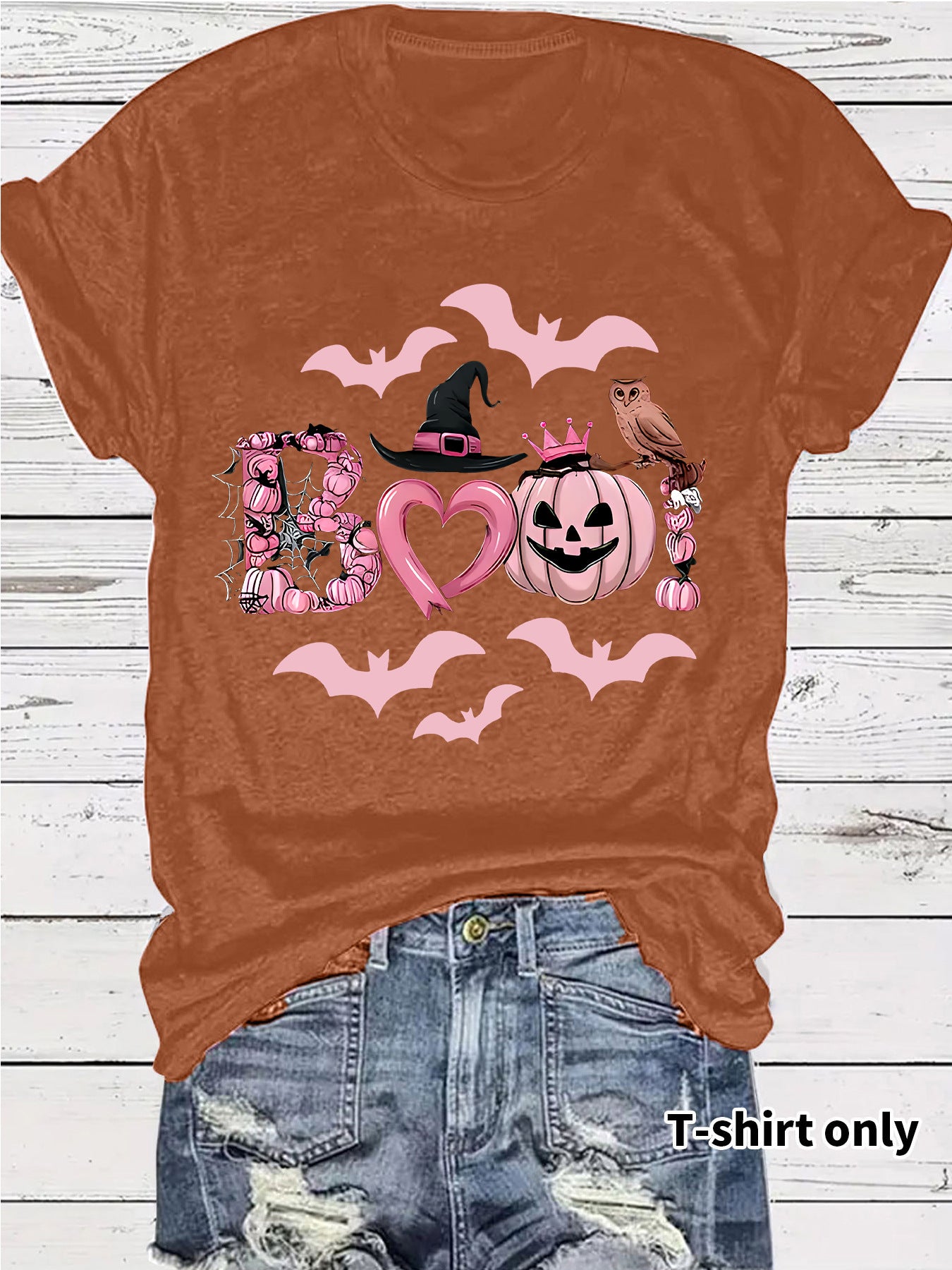 Printed short sleeved Halloween