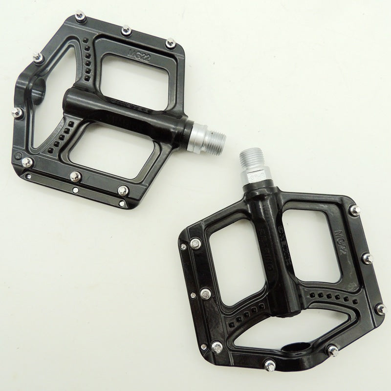 MG22 Mountain Bike Pedals with Molybdenum Steel Body & 3-Bearing System