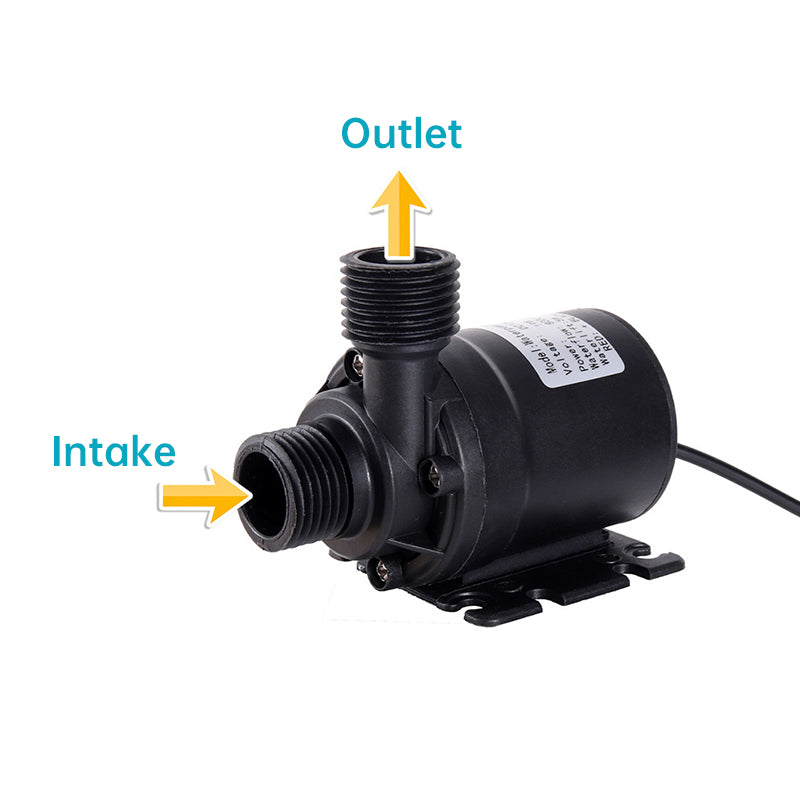 Mini Brushless DC 12V Submersible Water Pump | Tiny Motor-Driven Pump for Fish Tank, Aquarium Fountain & Pool Use