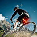 Wireless Remote Bike Tail Light with Turn Signal & Horn, USB-C Rechargeable Safety Warning Light