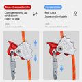 Auto Lock Carabiner & Rope Grab – High Altitude Fall Protection Safety Hook