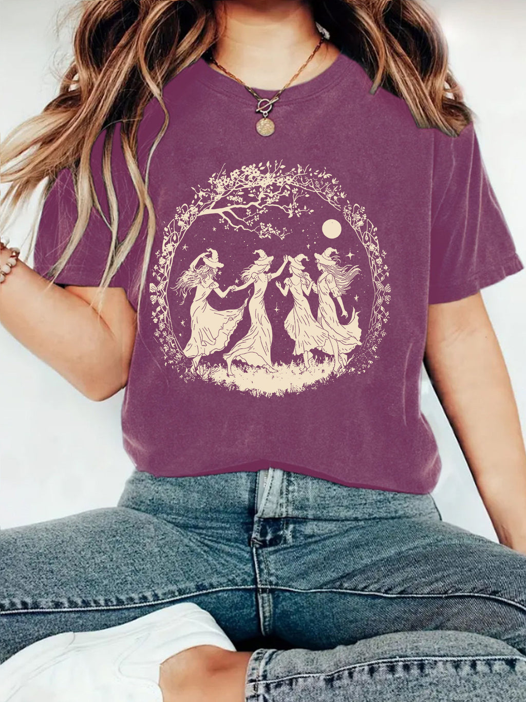 Short sleeved Halloween print