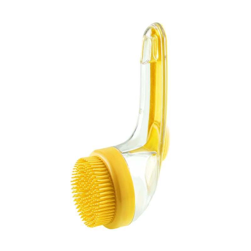 Long-handled shower brush, hair comb, hair brush, shampoo brush, head cleaning and massage device
