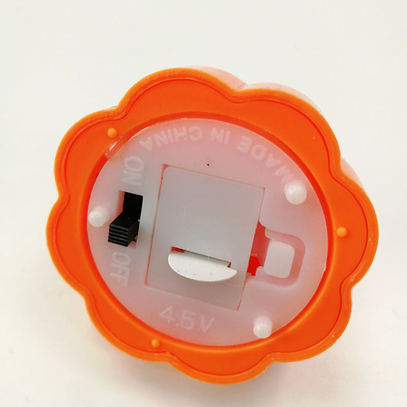 Halloween Pumpkin Lantern Halloween Decoration Props LED Electronic Candle Light Party Supplies Luminous Nightlight Wind Lantern