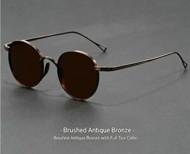 Vintage Celebrity Round Sunglasses for Men and Women