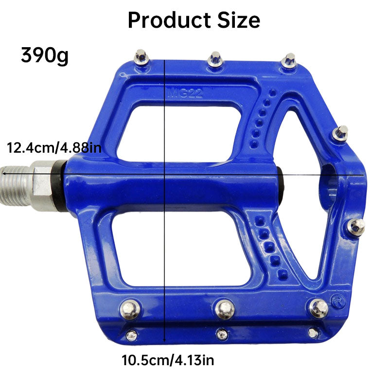 MG22 Mountain Bike Pedals with Molybdenum Steel Body & 3-Bearing System