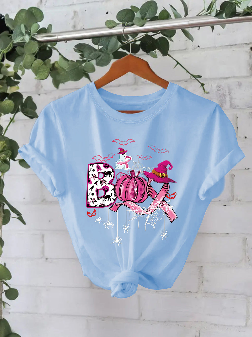 Halloween Pattern Printed T-shirt