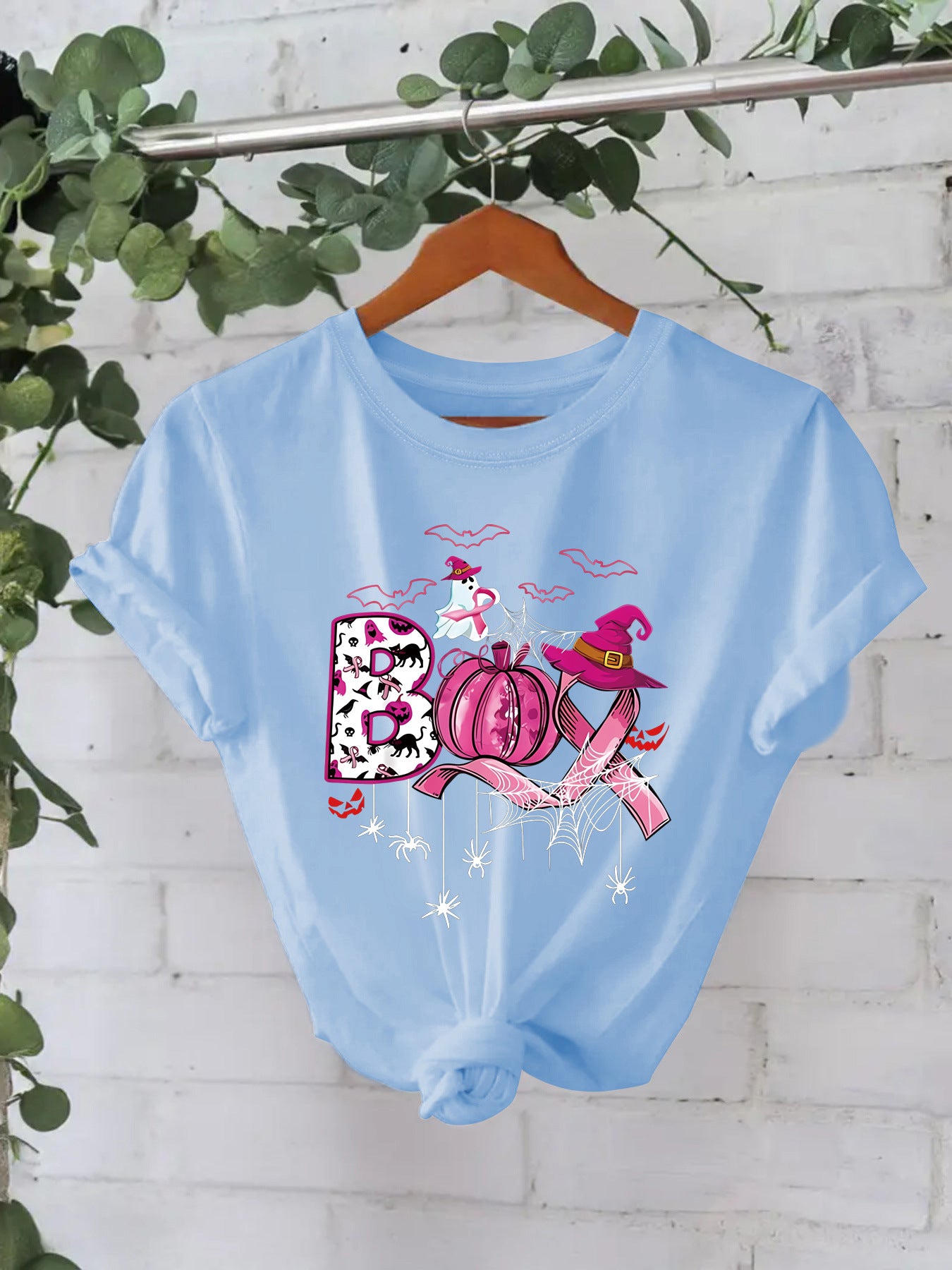 Halloween Pattern Printed T-shirt