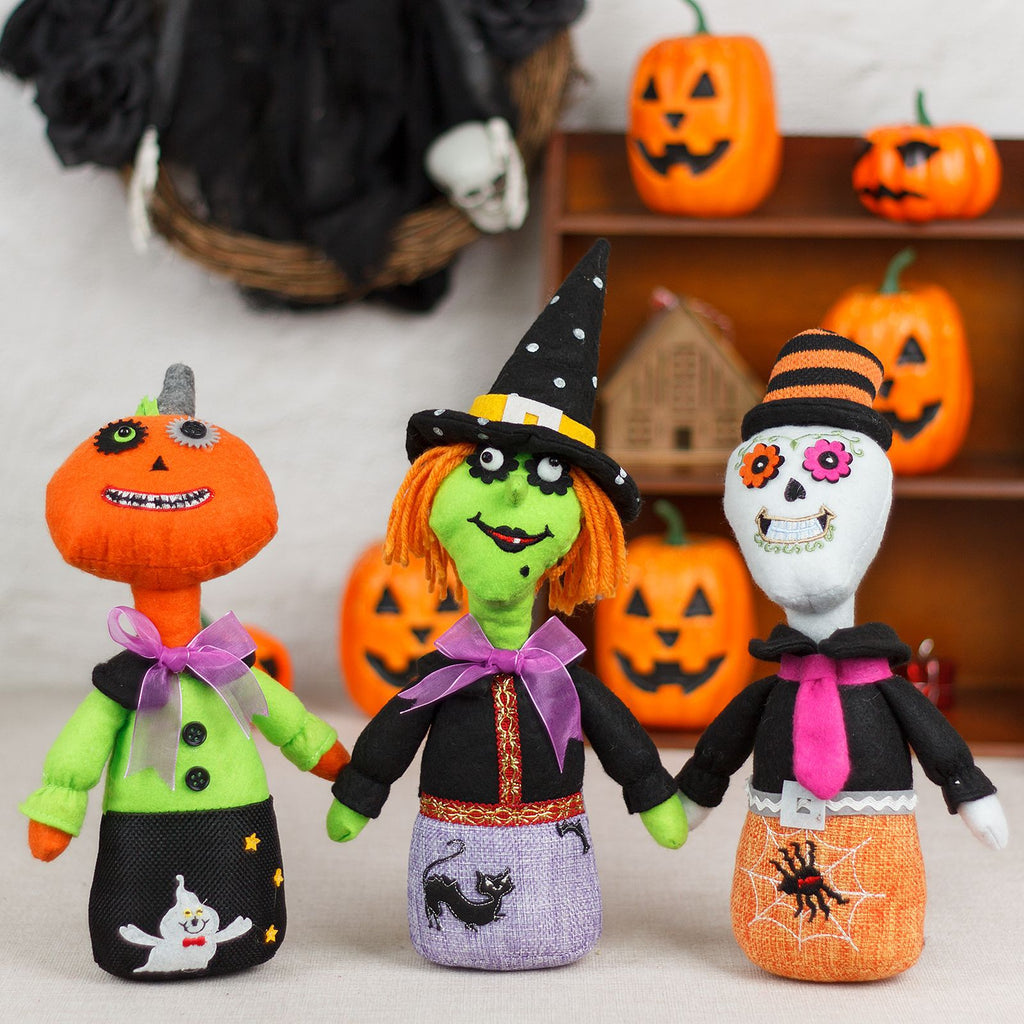 Halloween decorations desktop ornaments Western Ghost Festival witch skull Halloween figurine ornaments