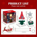 2025 Christmas Train & Tree Decor Set - Track Train with Music, Santa Theme, Kids Gift