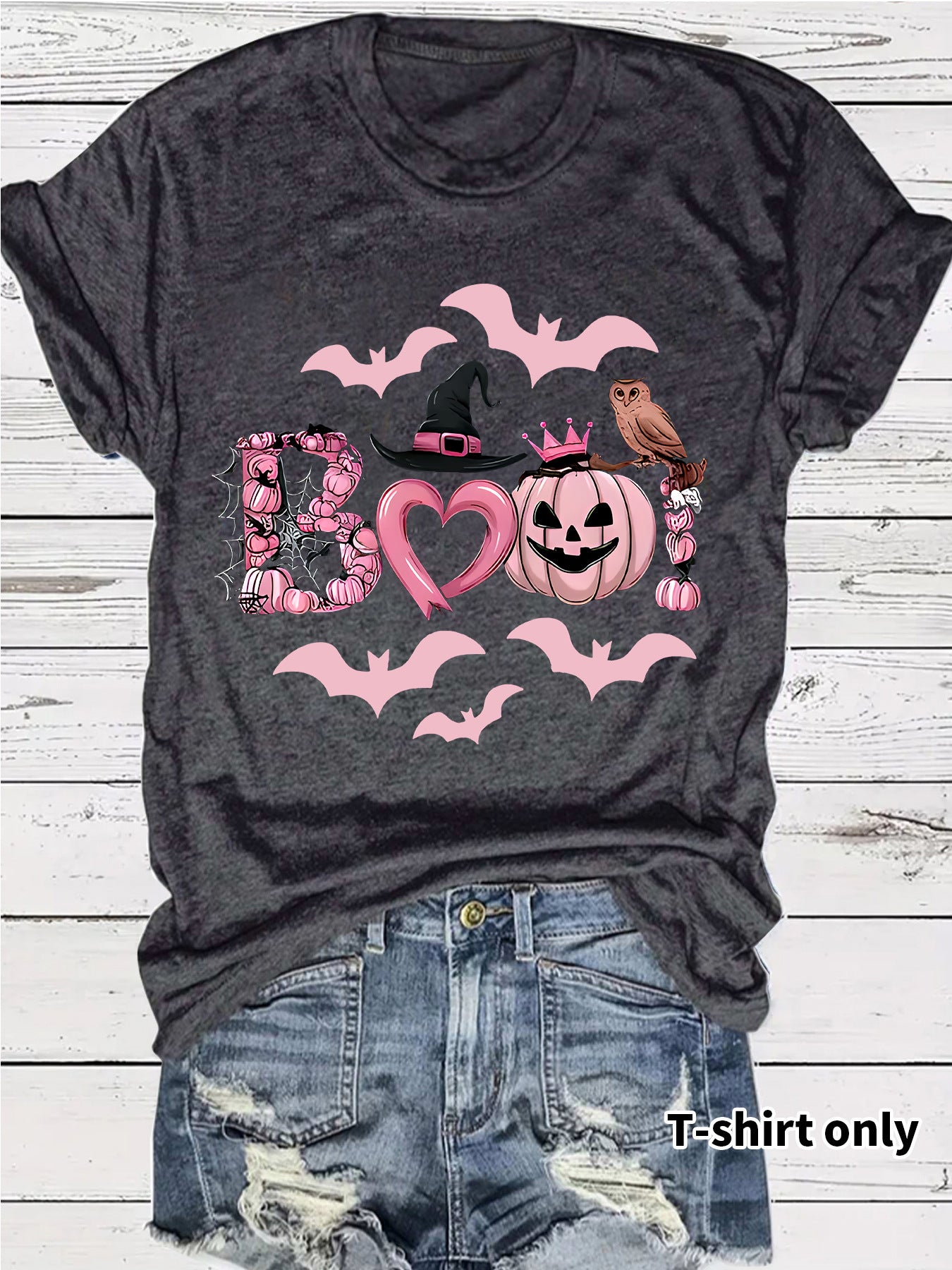 Printed short sleeved Halloween