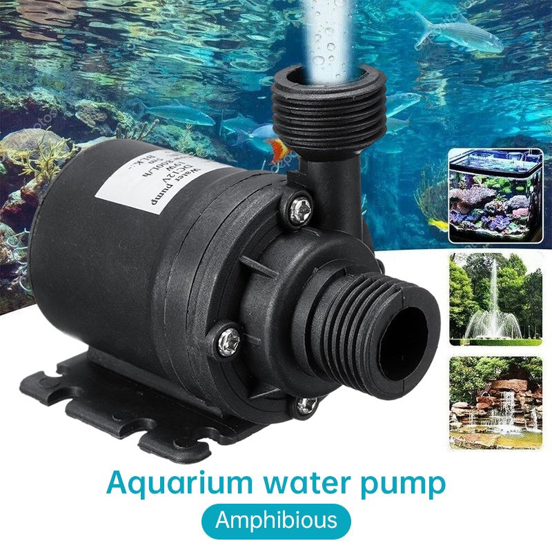 Mini Brushless DC 12V Submersible Water Pump | Tiny Motor-Driven Pump for Fish Tank, Aquarium Fountain & Pool Use