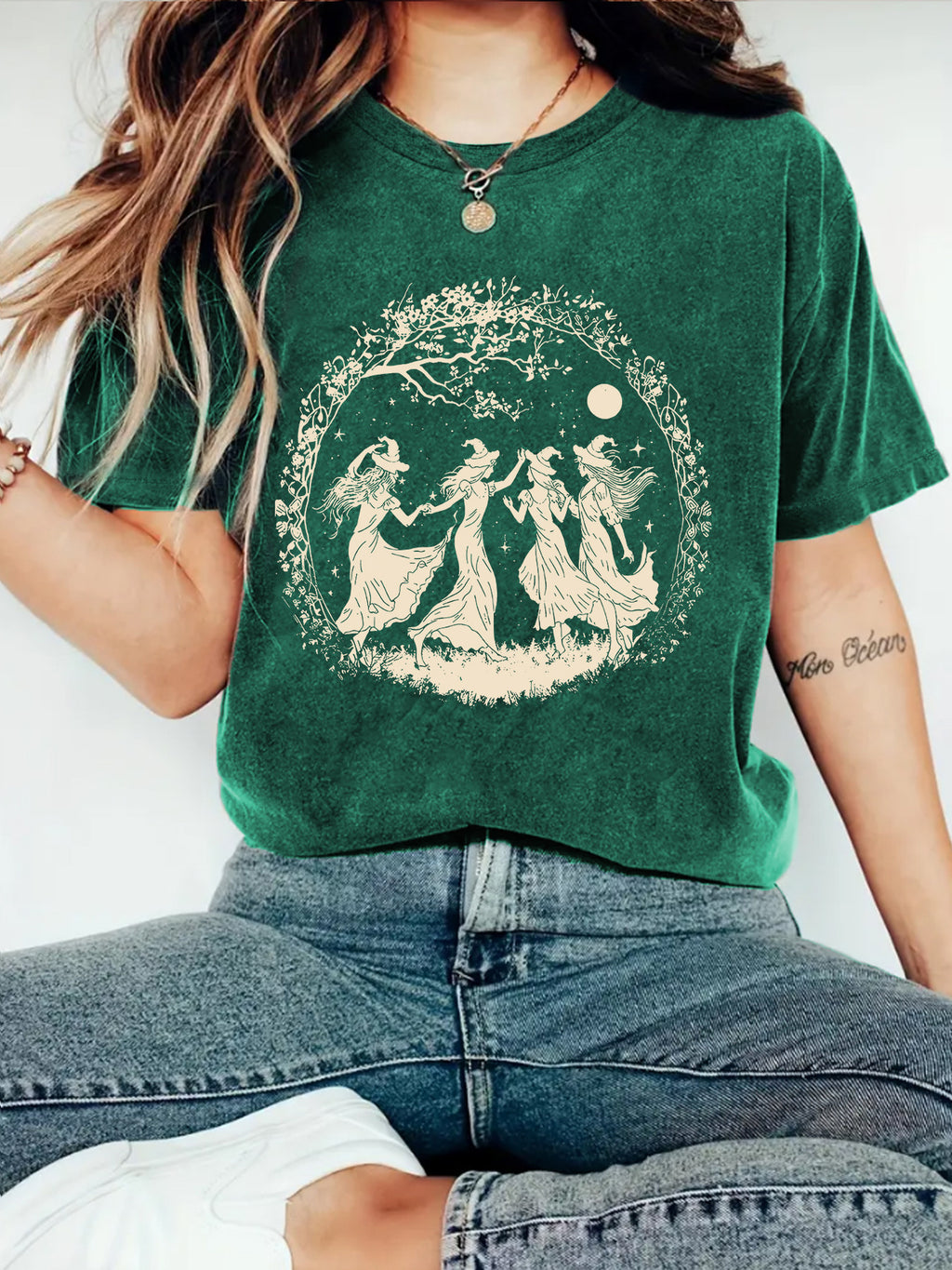 Short sleeved Halloween print