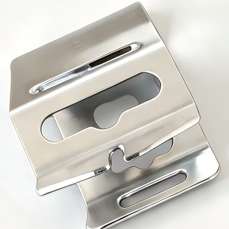 Stainless Steel Knife Sharpener with Mount Bracket, Fixed Kitchen Knife Honing Tool