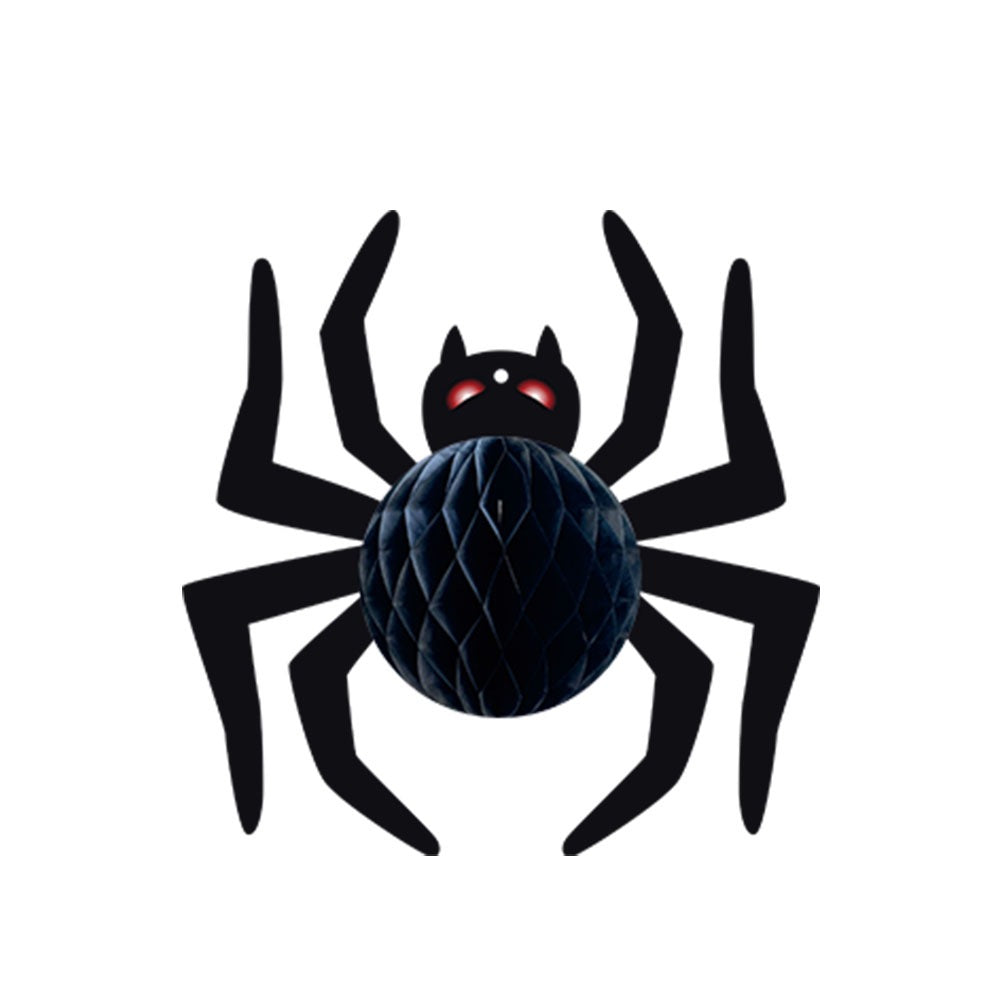 Halloween Decoration Honeycomb Ball Hanging Ornament Halloween Party Decoration Pumpkin Spider 3D Honeycomb