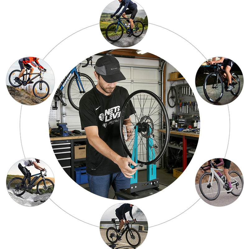 Professional Bike Wheel Stand, Bicycle Tire Repair Holder, Maintenance Rack, Cycling Accessory