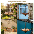 Umbrella Hanging Bird Feeder - Outdoor Iron Tray for Hummingbirds & Wild Birds (Garden & Yard)