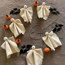 New Ghost Garland Halloween Decoration Farmhouse Decoration Halloween Cloak Galannam