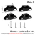 RISK Cycling Bike Damping Pads, Smart Trainer Support Base, Tennis Ball Feet for X2 / X2 MAX / XX PRO.