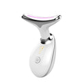 Neck Massager Beauty Device with 7-Color Light Therapy for Neck Wrinkle Care
