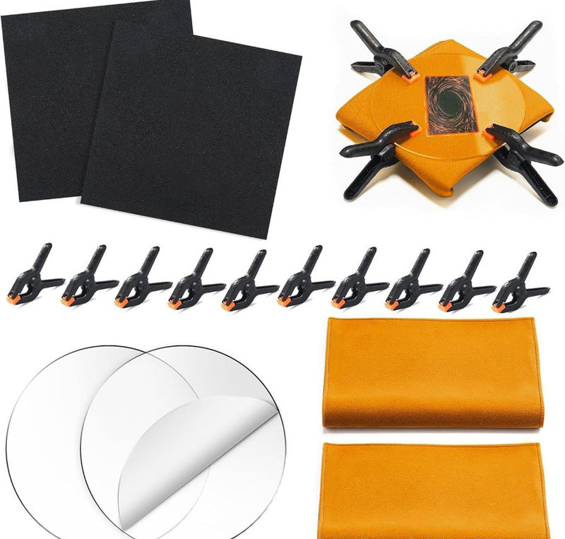 Acrylic Card Flattener Kit – Precision Support Tools for Warped or Bent Trading Cards – Essential Card Protection Accessories
