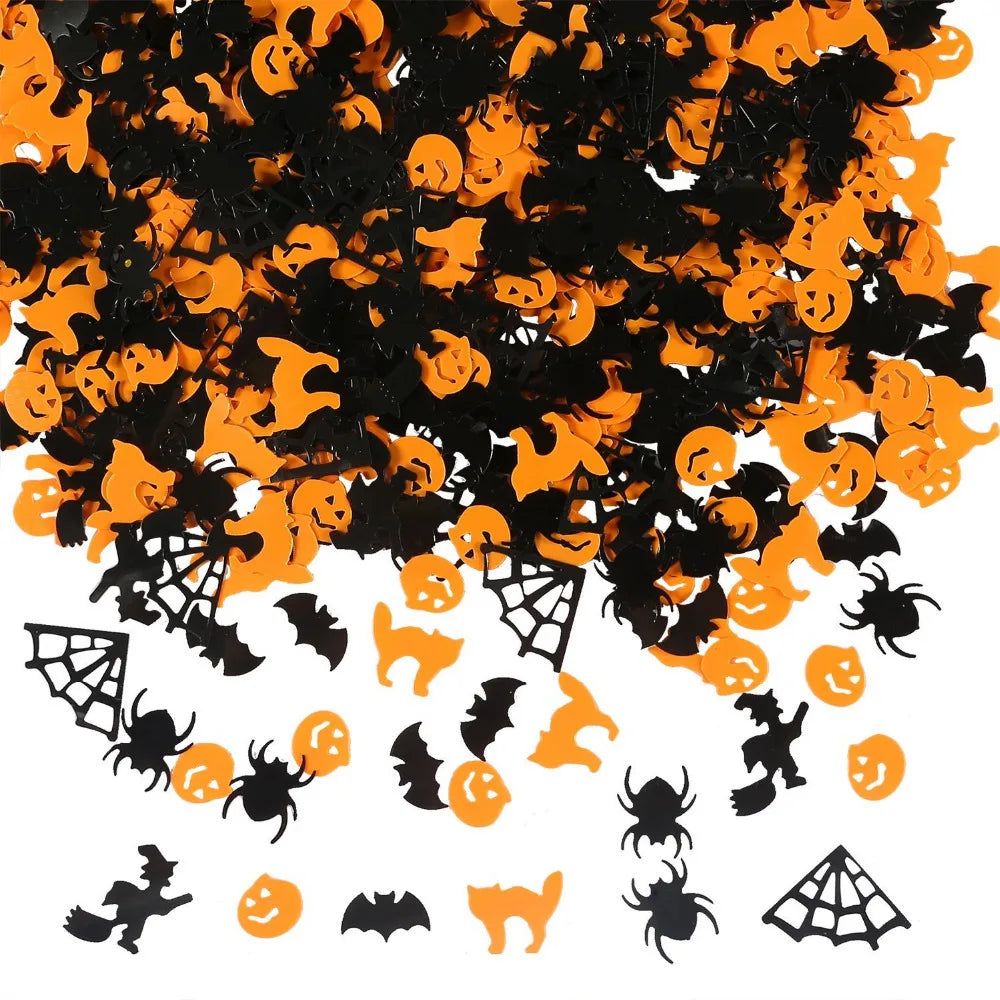 30g Halloween Decorations Pumpkin Witch Confetti