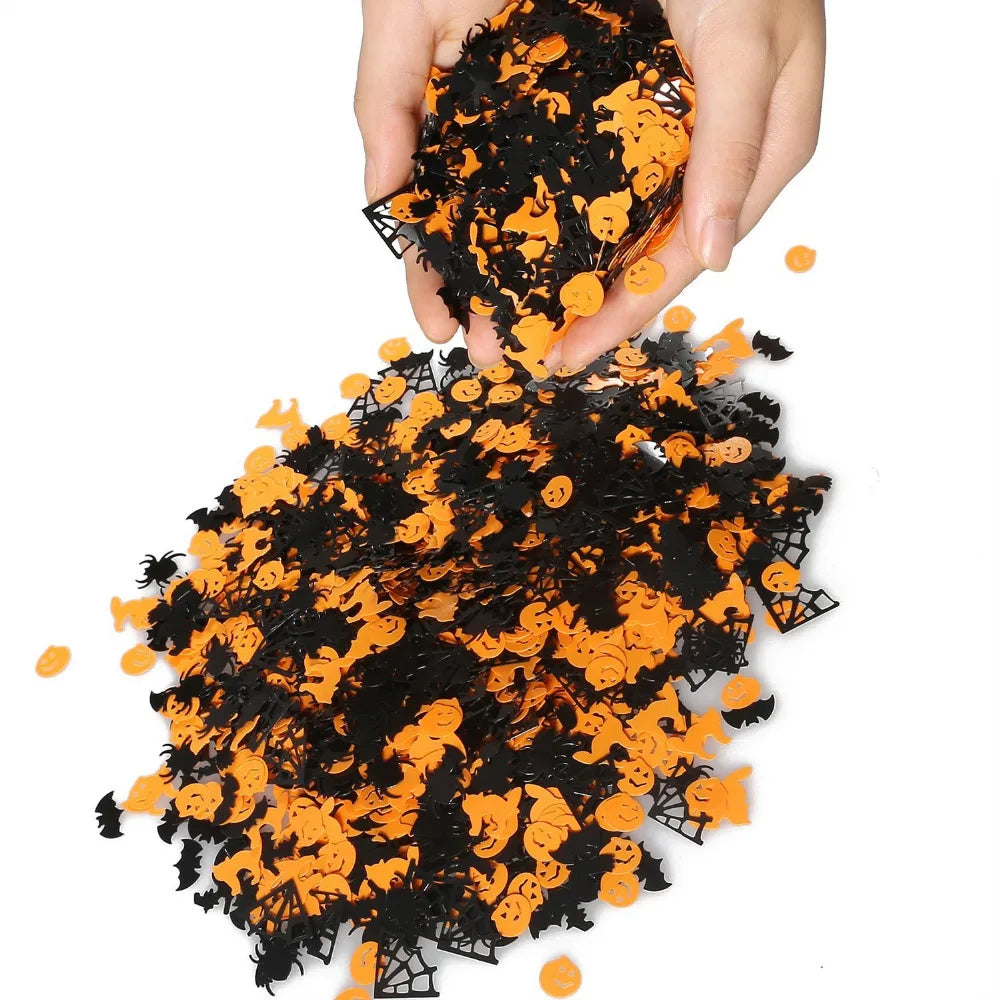 30g Halloween Decorations Pumpkin Witch Confetti